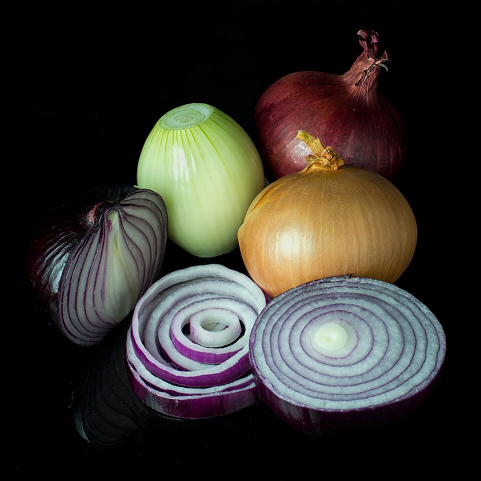 Bawang bombay segar